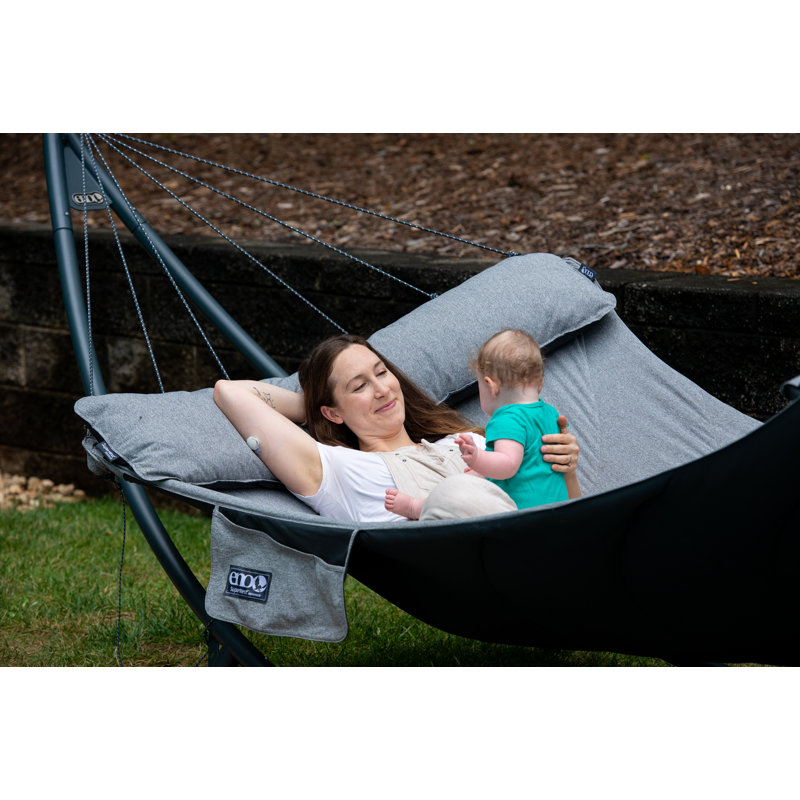 ENO SuperNest Amaca Da Giardino – Erica Olive – Con Cuscini Rimovibili E Moschettoni In Acciaio Inox